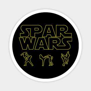 SPAR WARS TAEKWONDO MMA KARATE Magnet